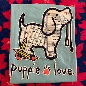 NWT Back to School Puppie Love Tee